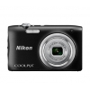 Фотоаппарат Nikon CoolPix A100 черный 20.1Mpix Zoom5x 2.7" 720p 25Mb SDXC CCD 1x2.3 IS el 10minF/EN-EL19 (VNA971E1)