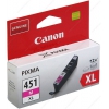 Картридж Canon CLI-451M (XL) для MG6340, MG5440, IP7240 Magenta (Ориг.)