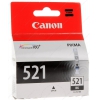 Картридж Canon CLI-521BK для PIXMA iP3600/iP4600/MP540/MP620/MP630/MP980/MX860 Black (Ориг.)