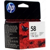 Картридж HP 58 (C6658AE) для DJ 5550/450cbi/2110/7150/7350/7550/7960 Photo Color (BpCpM) (Ориг.)