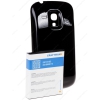 Аккумулятор CRAFTMANN для Samsung GT-i8190 Galaxy S3 mini, Li-ion 3200 mAh (увеличенной емкости, с крышкой, черный)