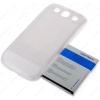 Аккумулятор CRAFTMANN для Samsung GT-i9300 Galaxy S3, Li-ion 4200 mAh (увеличенной емкости, с крышкой, белый)