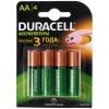 Аккумулятор Duracell "AA" 1300 mAh 1.2V NiMH [HR6-4BL] 4шт.