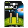 Аккумулятор Duracell "AAA" 850 mAh 1.2V NiMH [HR03-2BL] 2шт.