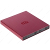 Привод внеш. DVD±RW 3Q (3QODD-T101H-TR08) Red, aluminous, USB 2.0 Slim