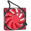Вентилятор DEEPCOOL 120x120 [TF 120] (PWM, 500-1800 об/мин, красная подсветка, 17.6-26.7 дб)