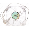 Вентилятор DEEPCOOL 80x80 [XFAN 80 L/R] (1800 об/мин, красная подсветка, 20 дБ)