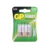 Батарея GP 24A 4шт. Super Alkaline (AAA) GP24A-CR4