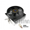 Кулер TITAN DC-K8M925Z/RPW до 110W, для AMD K8/AM2/AM2+/AM3/AM3+/FM1/FM2, 92x92x56, 3-PIN, 2250 RPM, <25.1 dBA