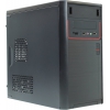 Minitower Exegate <QA-404> Black  microATX  500W  (24+2x4+6/8пин)