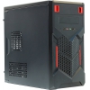 Minitower Exegate <QA-403> Black  microATX  350W  (24+4пин)