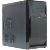 Minitower Exegate <QA-402> Black  microATX 500W (24+2x4+6/8пин)