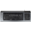 Клавиатура Oklick 350M серый USB Multimedia
