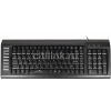 Клавиатура Oklick 350M черный USB Multimedia