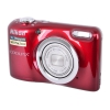 Фотоаппарат Nikon Coolpix A10 Red <16Mp, 5x zoom, SD, USB, 2.7"> (VNA982E1)