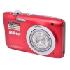 Фотоаппарат Nikon Coolpix A100 Red <20.1Mp, 5x zoom, SD, USB, 2.6"> (VNA972E1)