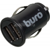 Автомобильное зар./устр. Buro TJ-083 1.2A+1A универсальное черный (мин.кол.10)