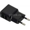 Сетевое зар./устр. Buro TJ-160b 1.1A+1A универсальное черный