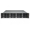 Сетевой накопитель QNAP TS-1253U Сетевой RAID-накопитель, 12 отсеков для HDD, стоечное исполнение, один блок питания.  Четырехъядерный Intel Celeron J