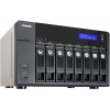 Сетевой накопитель QNAP TVS-871-i3-4G Сетевой RAID-накопитель, 8 отсека для HDD, HDMI-порт. Двухъядерный Intel Core i3-4150 3,5 ГГц, 4 ГБ.