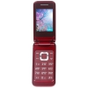 Сотовый телефон DEXP Larus V3 2.4'' Red GSM/2SIM/240x320/MicroSD/BT/FM/800mAh