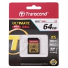 Память Transcend (SDXC) 64 Gb UHS-I (U3) R/W до 95/60 MB/s