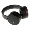 Наушники беспроводные Sony MDR-XB950BTB [охватывающие, закрытые, 3-28000 Гц, микр., рег. громкости, Bluetooth, NFC, каб. 1.2м, разъем 3.5мм]