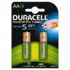 Аккумулятор Duracell "AA" 2400 mAh 1.2V NiMH [HR6-2BL] 2шт.