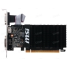 Видеокарта PCI-E MSI GeForce GT 710 Silent LP 2Gb 64bit DDR3 [GT 710 2GD3H LP] DVI HDMI DSub