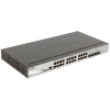 Коммутатор D-Link DGS-1510-28P/A1A Управляемый стекируемый коммутатор SmartPro с 24 портами 10/100/1000Base-T с поддержкой PoE, 2 портами 1000Base-X S