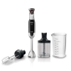Блендер Philips HR1674/90 мощность мотора 800 Вт, технология ProMix, кнопка регулировки скорости одним нажатием SpeedTouch, прочные ножи с титановым п