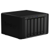 Сетевой накопитель Synology DS1515 Сетевой накопитель с 5 отсеками для 3.5” SATA(II) или  2,5” SATA/SSD, CPU 2.4 ГГц (четырехядерный), RAM 2Gb