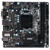 Плата MSI LGA1151 H110I PRO H110 2xDDR4-2133 PCI-Ex16 DVI/HDMI 8ch 4xSATA3 M2 2xUSB3.1 GLAN mini-ITX