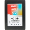Твердотельный накопитель SSD 2.5" SATA-3  60Gb SiliconPower Velox V60 [SP060GBSS3V60S25] SF-2281 (R450/W80MB/s)