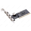 Контроллер ORIENT DC-602 USB 2.0 (4внешних/1 внутренний порт, VIA chipset) PCI, OEM