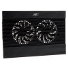 Охлаждение для ноутбука DEEPCOOL N8 ULTRA Black (Al+пластик, 2x140mm вентилятора, 700-1200 rpm, 21-27 dBA, до 17'', 4xUSB)