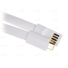 Кабель micro USB (M) - USB (M), 1.5м, DEXP [UMWF150] 1,5А; Плоская форма; Белый