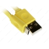 Кабель InterStep для мобильных устройств microUSB-USB (1 м, желто-черный)