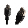 Кабель соединительный USB 2.0 A вилка - mini-USB 5pin вилка, 0.3m/0.5m