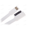 Кабель Apple 30 pin - USB (M), 1.5м, DEXP [U3WF150] 1,5А; Белый