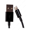 Кабель Qumo для Apple 8 pin  MFI - USB (1м, Черный)