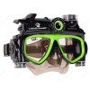 Экшн видеокамера Liquid Image LIC305G Green Маска для дайвинга (12MP/HD/30fps/microSD,SDHC/AAA/угол 120/глубина 40м)