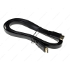 Кабель HDMI (M) - HDMI (M), 1m, DEXP [STA-3013C010] вер. 1.4; Плоская форма; Черный