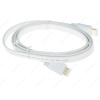 Кабель HDMI (M) - HDMI (M) Pro Legend, 1,5 м. [вер. 1.4, Плоский, Белый], [HDFW1.5]
