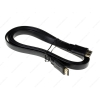 Кабель HDMI (M) - HDMI (M), 2m, DEXP [STA-3013C020] вер. 1.4; Плоская форма; Черный