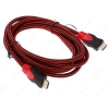 Кабель HDMI (M) - HDMI (M),  3 m, Pro Legend  ver 1.4, 3D, 4k, Шелковая оплетка