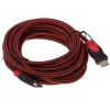Кабель HDMI (M) - HDMI (M),  5 m, Pro Legend  ver 1.4, 3D, 4k, Шелковая оплетка