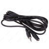 Кабель 3.5 Jack (M) - 3.5 Jack (F), 2m, DEXP [H020-JJF] Черный