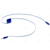 Кабель удлинительный 3.5 Jack (M) - 3.5 Jack (F), 0,8m, Cason, автоскрутка, синий