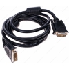 Кабель DVI-D (M) - DVI-D (M), 2m, DEXP [DmDmBSi200] Dual Link; Черный